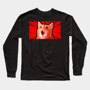 he scream Long Sleeve T-Shirt